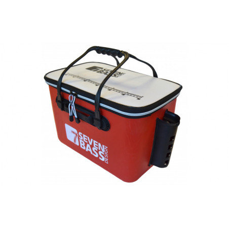 SAC DE TRANSPORT SEVEN BASS BAKKAN HARD 36 ROUGE ET BLANC 