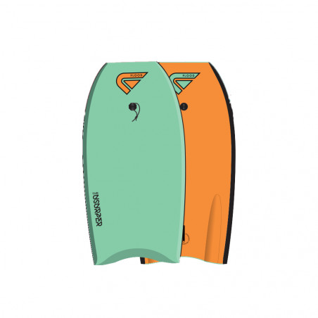 BODYBOARD FLOOD USURPER 39" VERT/ORANGE 