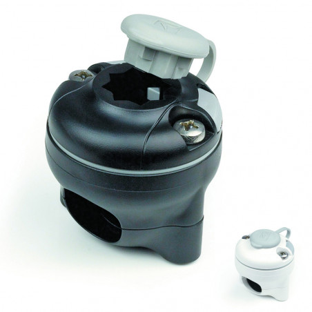 RECEVEURS BALCON RAILBLAZA 32-41mm Blanc