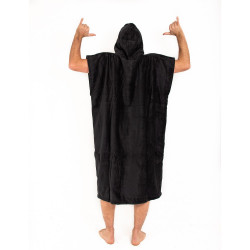 PONCHO ALL IN FLASH GRIS/NOIR