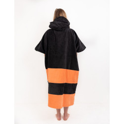 PONCHO ALL IN V FLASH CORAIL/NOIR