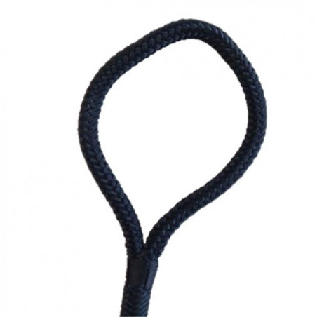 CORDAGE POUR PARE-BATTAGE AVEC BOUCLE Diam 6 x 1.5 m - NOIR