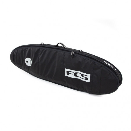 HOUSSE DE SURF FCS TRAVEL 1 FUN BOARD NOIR/GRIS 6.0