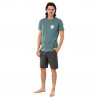 T-SHIRT RIP CURL WETTIE ESSENTIAL BLEU GRIS