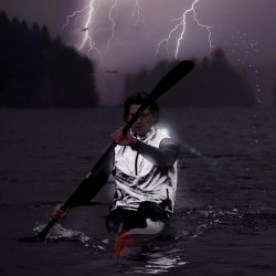 Veste 1/2 zip Vdry gris refléchissant VAIKOBI