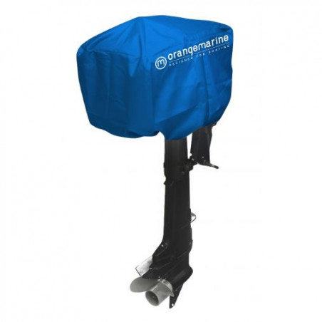 HOUSSE CAPOT MOTEUR BATEAU BLEU ORANGEMARINE 63 X 35 X 50 cm (30 à 90 CV) - BLEU