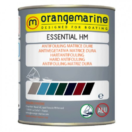 ANTIFOULING ORANGEMARINE MATRICE DURE ESSENTIAL 2,5L - ROUGE