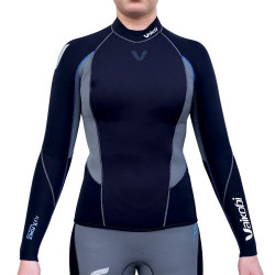 Top néoprène ML 3mm FLEXFORCE noir gris VAIKOBI