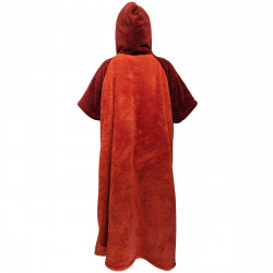 PONCHO PLAID AFTER ESSENTIAL SHERPA ROUGE