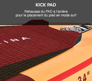 stand up paddle gonflable pad